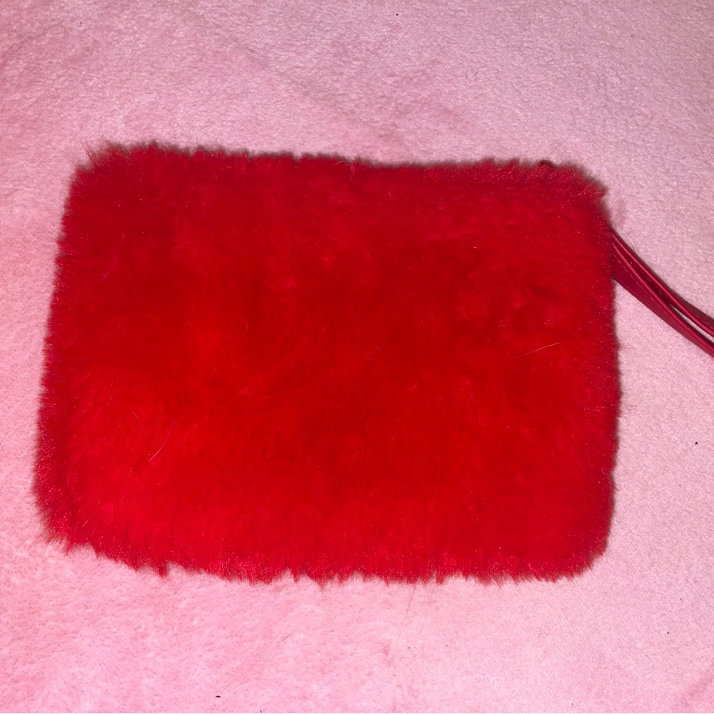 Forever 21 Faux Fur Wristlet